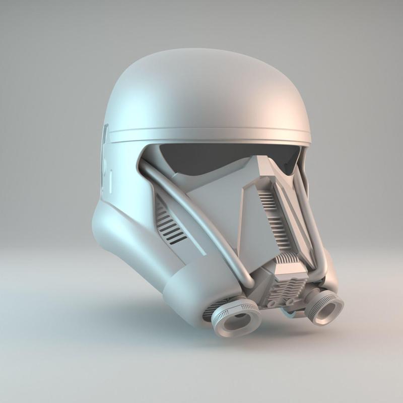 Death Trooper helmet V2 - Free for who previously bought V1