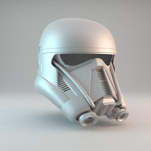 Death Trooper helmet V2 - Free for who previously bought V1