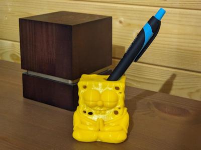 SpongeBob Buddha - pen holder   