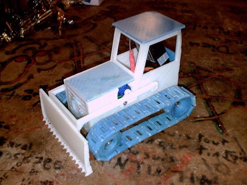 RC printed Buldozer