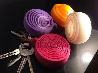 supergyroscopic relaxing keyring - 8 rings !