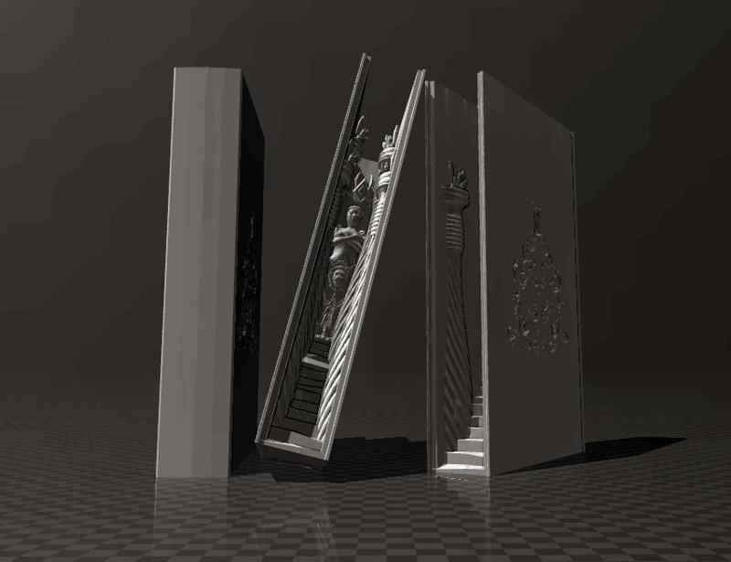 Bookshelf Insert - Magic Book II