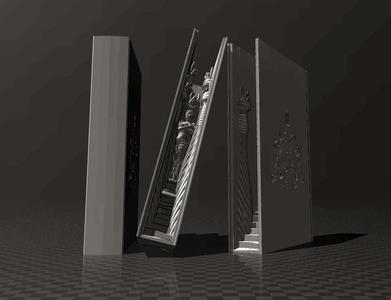 Bookshelf Insert - Magic Book II