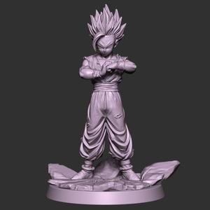 Gohan (Cell Saga) 3D Printing Model