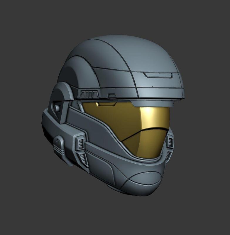 ODST Helmet 3D print file