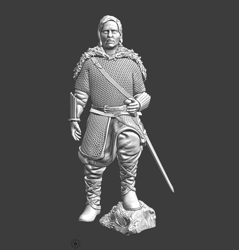 Medieval Slavic Lord - resting pose