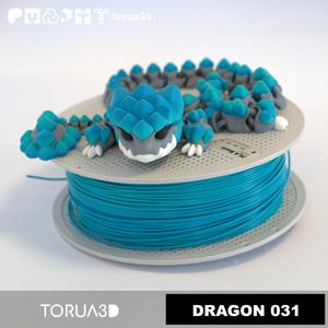 Articulated Dragon 031 - Print in place - No supports - Free - 3mf - STL