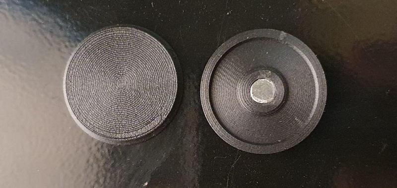 Magnetic Miniature Bases - 17 sizes - round & oval
