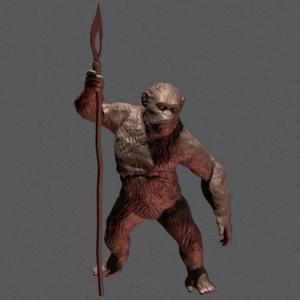 Caesar Inspirited Model V1 | War of the Planet of the Apes