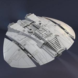 Cylon Raider TOS 3D Printing Model | Assembly