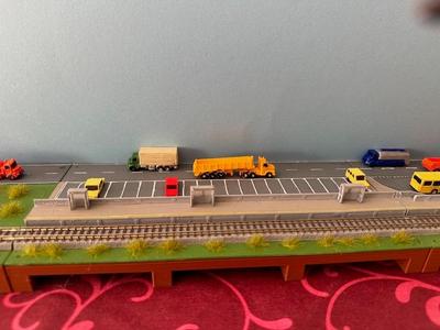 “z-slat“ 04 small train station - platform extension (z-scale)