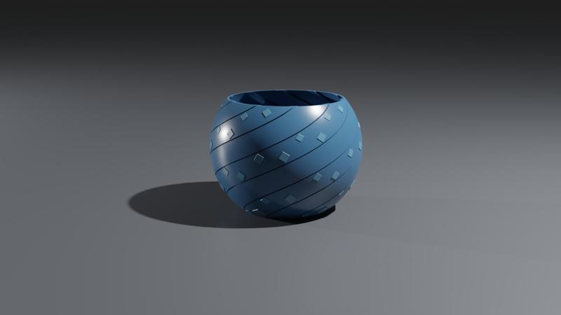 Balloon Style Vase - Vase Mode - 80x100x110