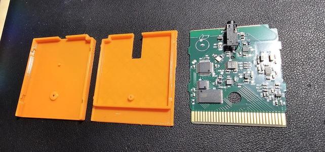 Orange FM Gameboy Cartridge Shell