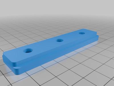 Customizable T Nut (Bosch GTS 10 XC) with different screw heads