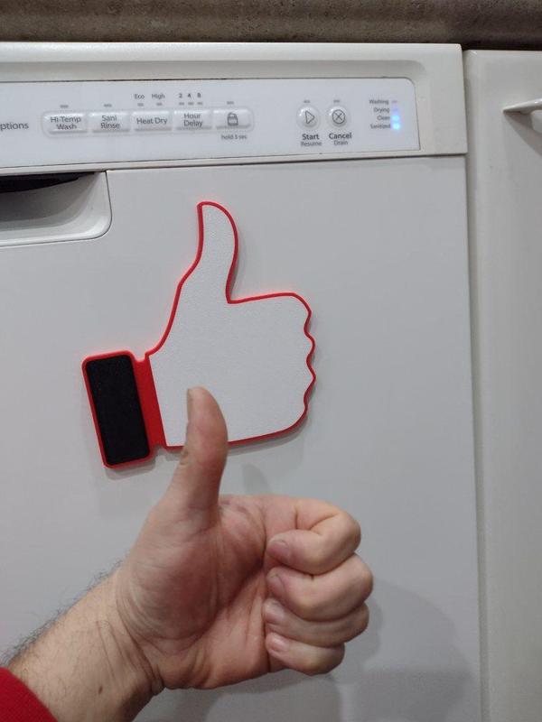 Magnetic Thumbs Up/Down