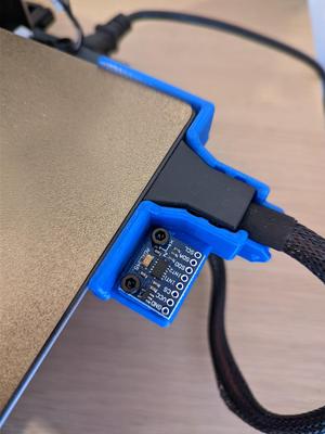 Neptune 4 Bed Plate Aligner with Cable Chain and ADXL345 Accelerometer Support