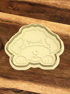 Poodle Cookie Cutters and Stamps