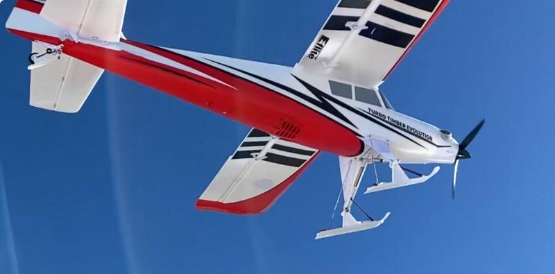 RC Plane Snow Ski Set - Turbo Timber Evolution