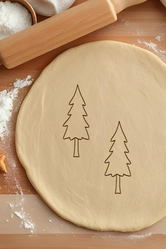 Tree Cookie Cutter, Biscuit Cutter