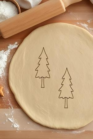 Tree Cookie Cutter, Biscuit Cutter
