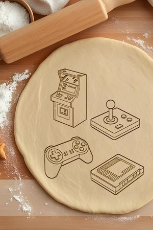 Gamer Cookie Cutter, Biscuit Cutter