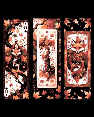 The Spirit of the Fox - Art Cards as Bookmarks