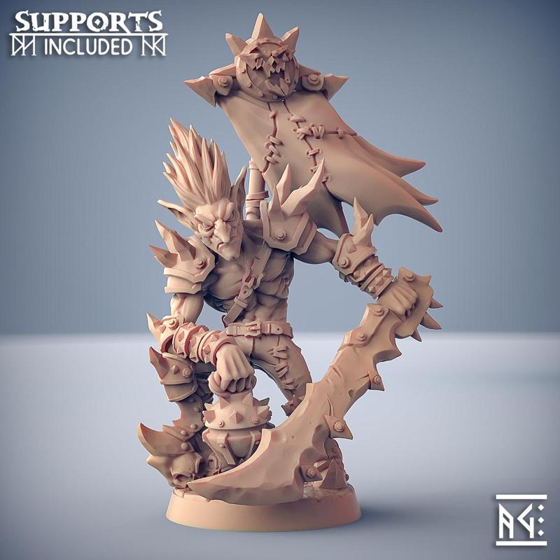 Dzwingo the Tallest - Sparksoot Goblin Hero