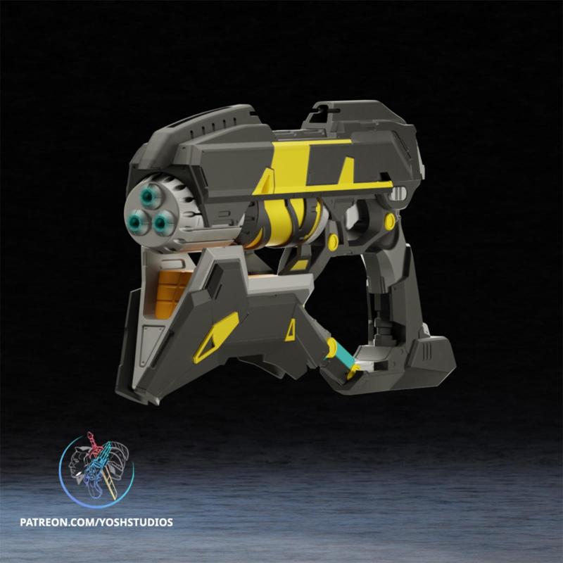 Star Lord Rivals Gun 3D Printer File STL
