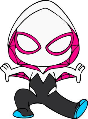 HueForge Spider Gwen