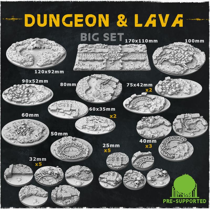 Dungeon & lava - Big Set