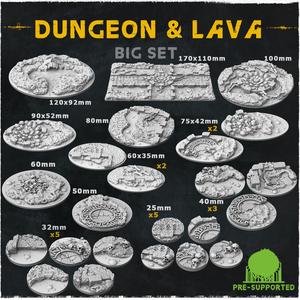 Dungeon & lava - Big Set