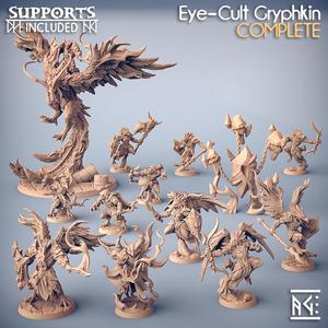 Eye-Cult Gryphkin (Presupported)