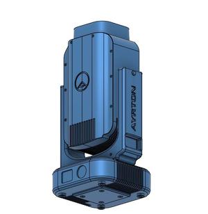 Moving Head Lighting Fixture - Ayrton Rivale Profile 1:10