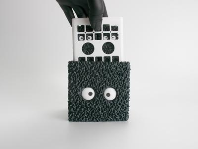 Soot Sprite Mini Pixel Storage Box (Gridfinity compatible 2x2 and 1x1)