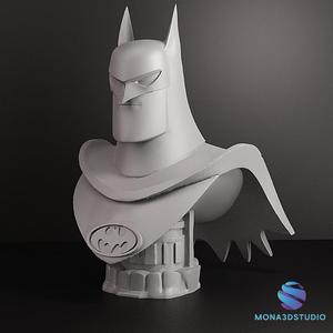 BATMAN  BUST  + Pre-support Lychee.stl