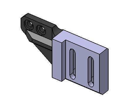 BTT eddy adjustable probe mount for Ratrig EVA 3 system