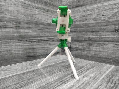 Tripod phone stand (3d printed 90-180-360 degree)