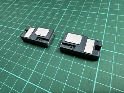 1:8 BTTF DeLorean Roof Flux boxes withOUT screws