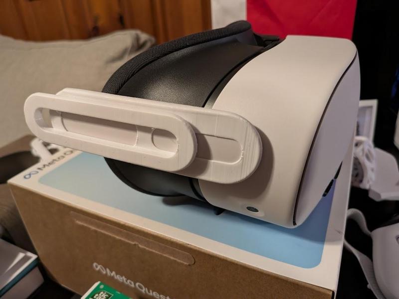 Quest 3 BoboVR M2 Adapter (no strap holes)