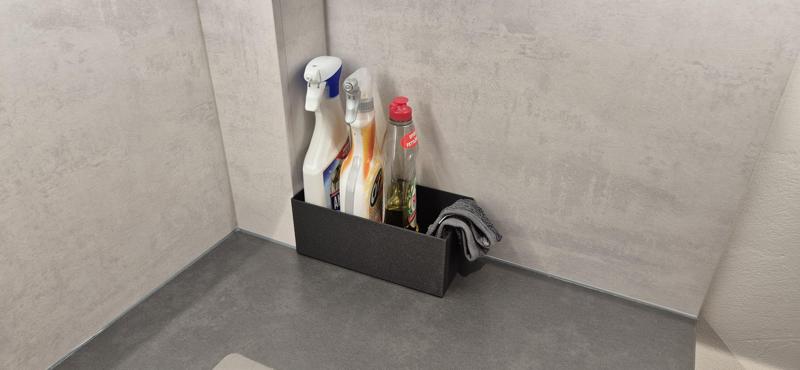 Box für Reinigungsmittel