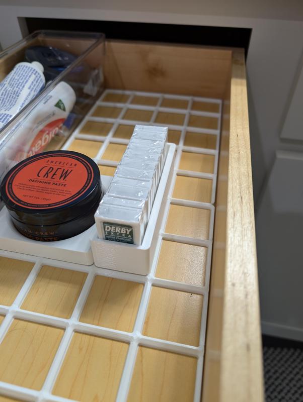 Gridfinity Razor Blade Holder