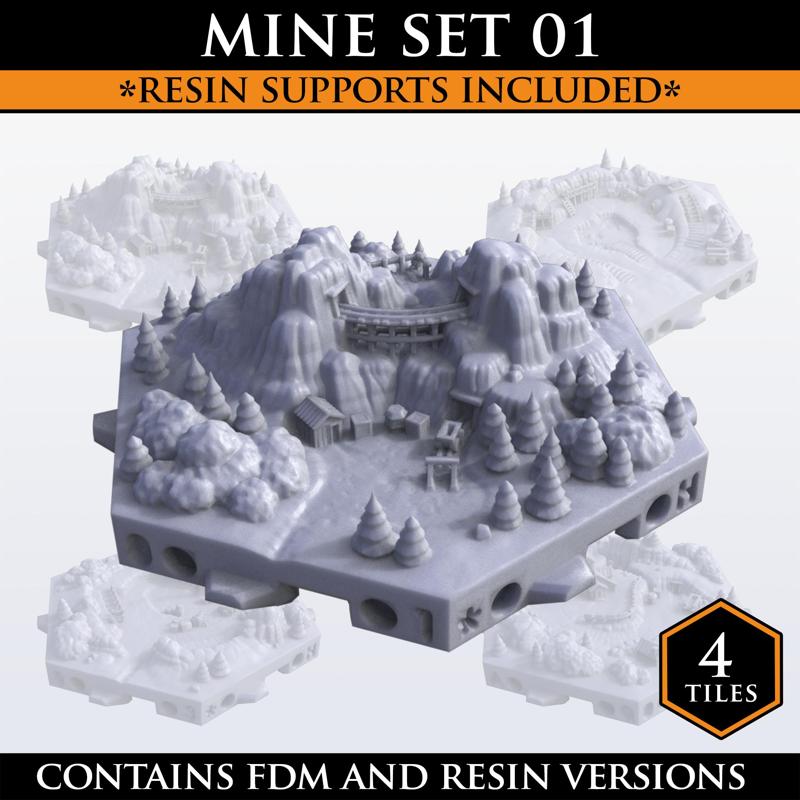 Hexton Hills Mining Set 01
