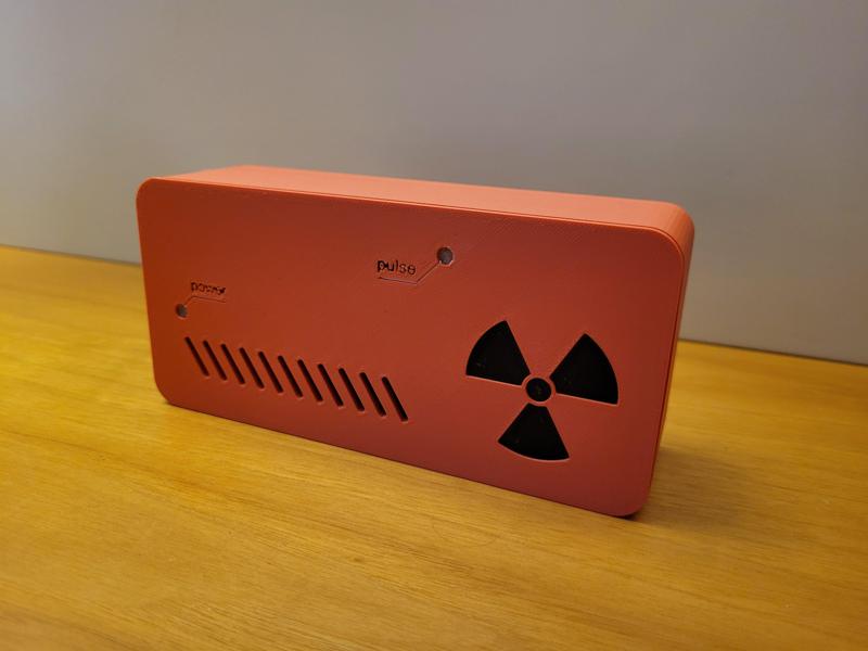 Geiger Counter Enclosure (CAJOE RadiationD v1.1 with optional ESP8266)