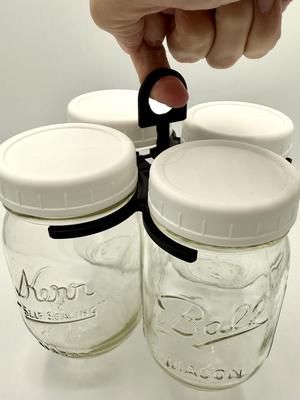 Mason Jar holder caddy