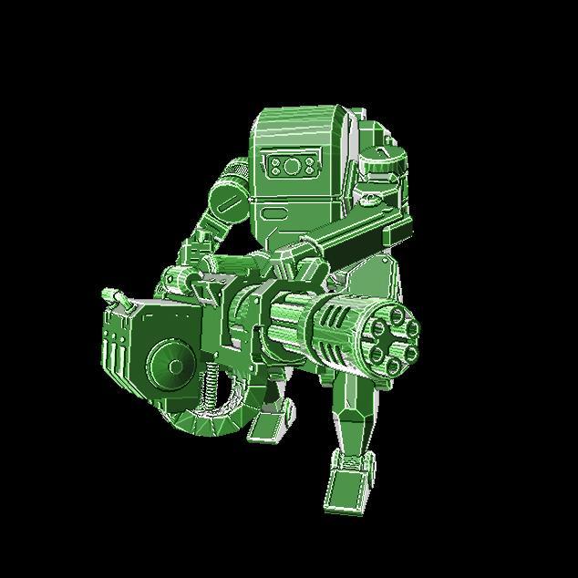 Chaingun Robo-Soldier