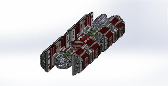 Starwars Armada Double Bulk Freighter Updated