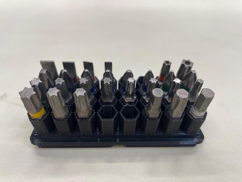hex bit holder 2x1 bin gridfinity