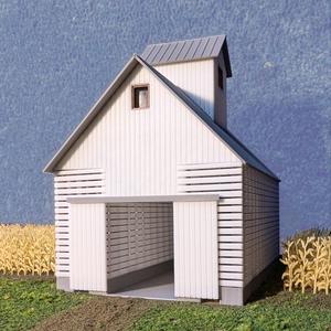 HO Scale Corn Crib