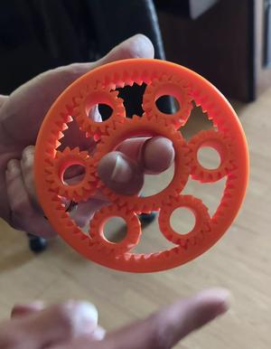 Print-In-Place Planetary Gear