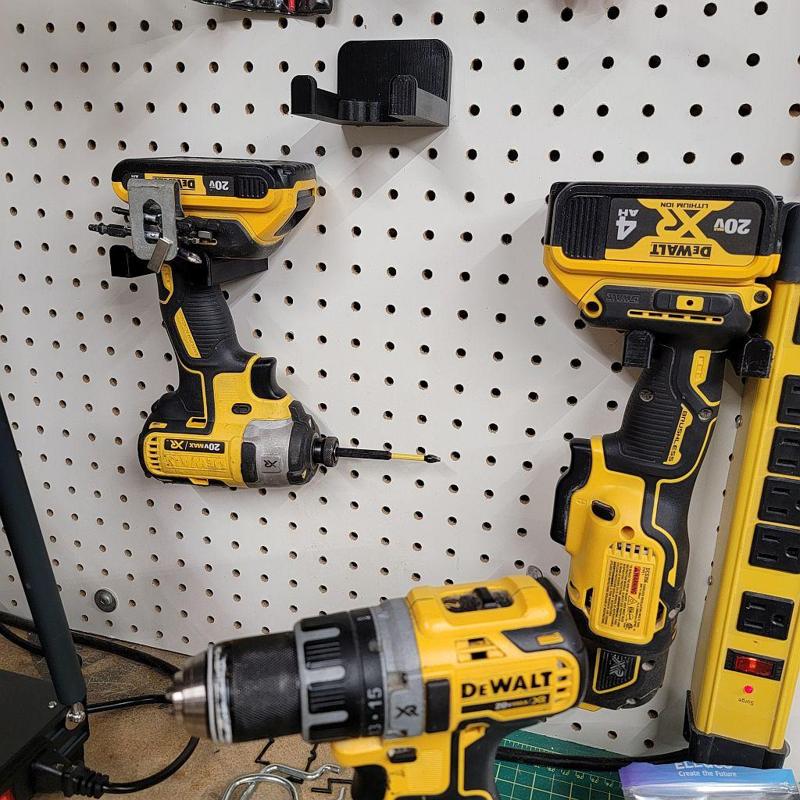 Sy's Peglock Dewalt Powertool Holder